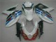 Blanco Carenado Moto Suzuki GSXR 1000 K9 09-16