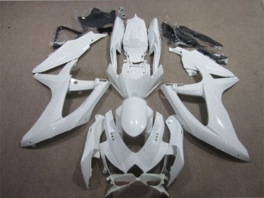 Blanco Carenado Moto Suzuki GSXR 600 K8 08-10