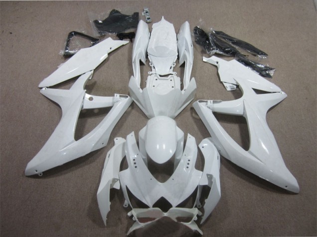 Blanco Carenado Moto Suzuki GSXR 600 K8 08-10