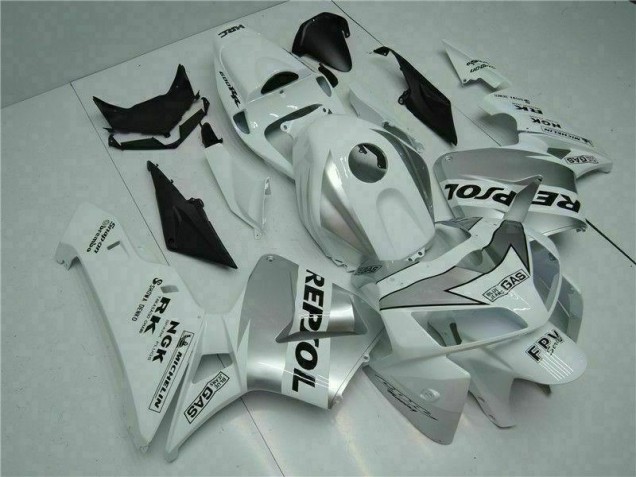 Blanco Kit Completo Carenado Moto Honda CBR 600 RR 05-06 Blanco Kit Completo Carenado Moto Honda CBR 600 RR 05-06