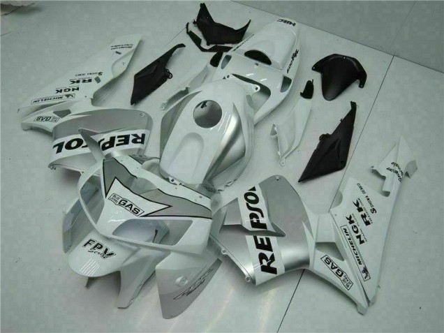 Blanco Kit Completo Carenado Moto Honda CBR 600 RR 05-06 Blanco Kit Completo Carenado Moto Honda CBR 600 RR 05-06