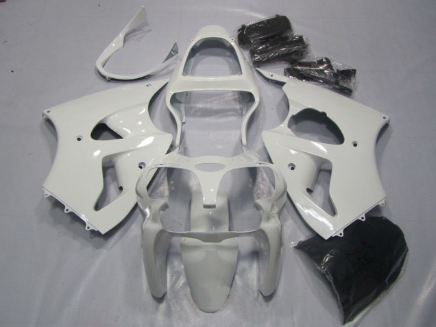 Blanco Kits Carenado Moto Kawasaki ZX6R 00-02 Blanco Kits Carenado Moto Kawasaki ZX6R 00-02