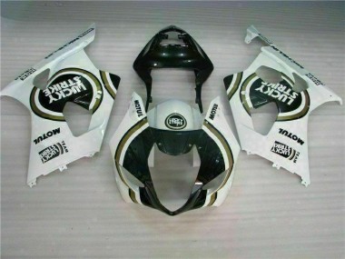 Blanco Kits Completo Carenado Moto ABS Suzuki GSXR 1000 K3 03-04