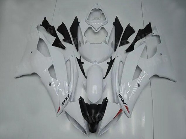 Blanco Kits Completo Carenado Moto ABS Yamaha R6 08-16 Blanco Kits Completo Carenado Moto ABS Yamaha R6 08-16