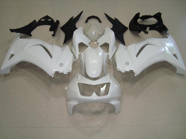 Blanco Kits Completo Carenado Moto Kawasaki ZX 250R 08-12 Blanco Kits Completo Carenado Moto Kawasaki ZX 250R 08-12