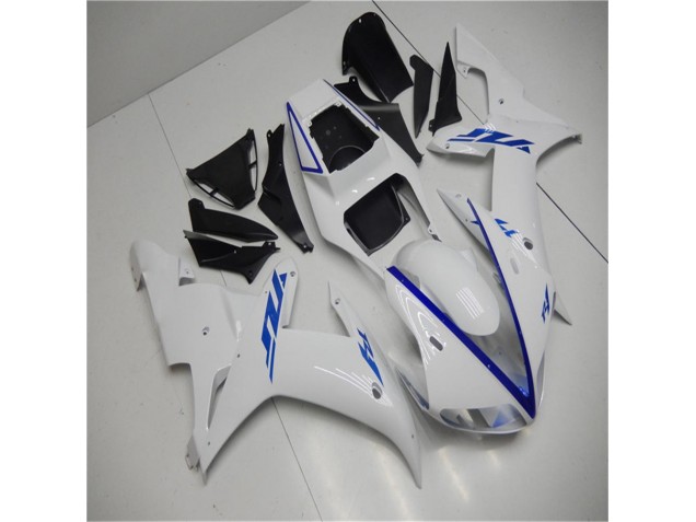 Blanco Kits Completo Carenado Moto Yamaha R1 02-03 Blanco Kits Completo Carenado Moto Yamaha R1 02-03