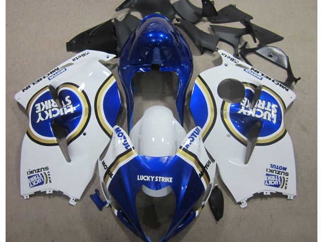 Blanco Lucky Strike Azul Motul Carenado Moto Suzuki GSXR 1300 Hayabusa 96-07