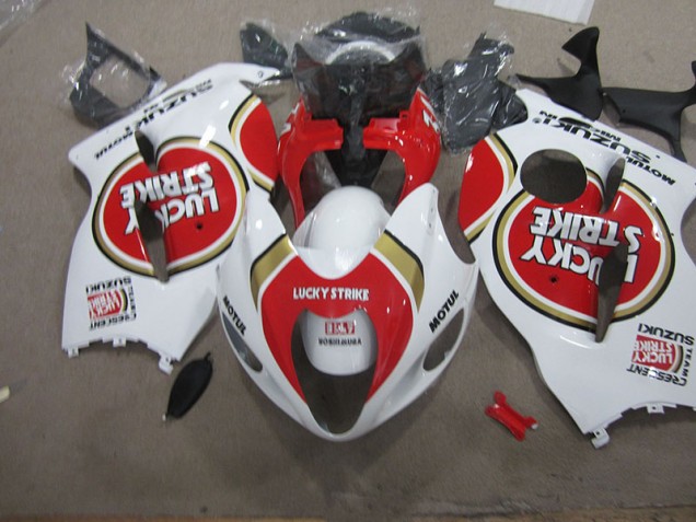 Blanco Lucky Strike Motul Carenado Moto Suzuki GSXR 1300 Hayabusa 96-07 Blanco Lucky Strike Motul Carenado Moto Suzuki GSXR 1300 Hayabusa 96-07
