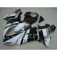 Blanco Monster Carenado Moto Kawasaki ZX10R 06-07