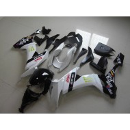 Blanco Monster Carenado Moto Kawasaki ZX10R 08-10