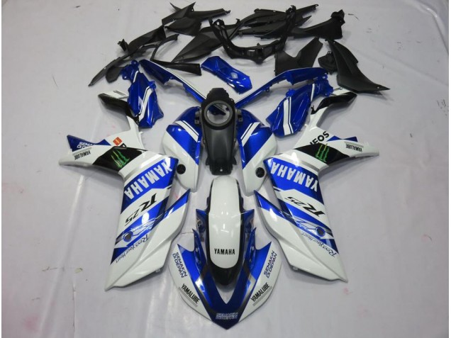 Blanco Monster Carenado Moto Yamaha R3 15-22 Blanco Monster Carenado Moto Yamaha R3 15-22