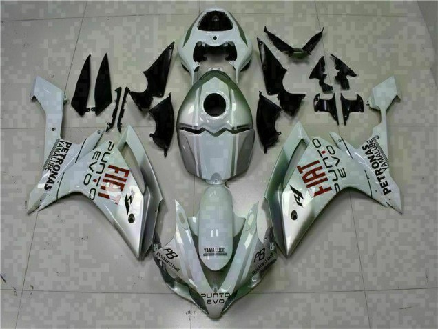 Blanco Moto Plástica Yamaha R1 07-08