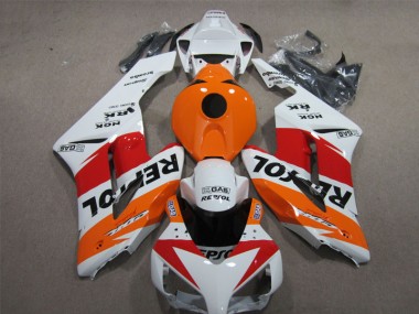 Blanco Naranja Repsol Carenado Moto Honda CBR 1000 RR 04-05