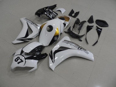 Blanco & Negro 87 Carenado Moto Honda CBR 1000 RR 08-11