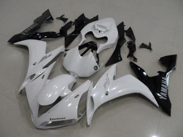 Blanco Negro ABS Moto Plástico Yamaha R1 04-06