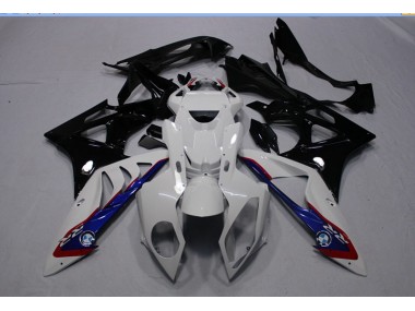Blanco Negro Azul Carenado Moto BMW S1000RR 09-14