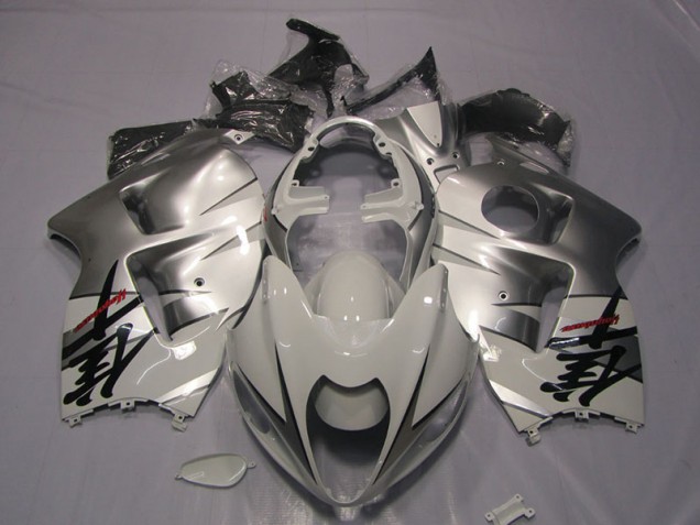 Blanco Negro Calcomanía Carenado Moto Suzuki GSXR 1300 Hayabusa 96-07 Blanco Negro Calcomanía Carenado Moto Suzuki GSXR 1300 Hayabusa 96-07