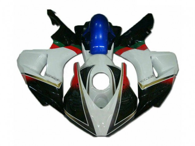 Blanco Negro Carenado Moto Honda CBR 1000 RR 06-07 Blanco Negro Carenado Moto Honda CBR 1000 RR 06-07