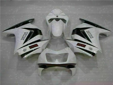 Blanco Negro Carenado Moto Kawasaki EX250 08-12
