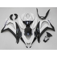 Blanco Negro Carenado Moto Kawasaki ZX10R 16-19