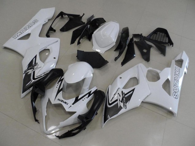 Blanco & Negro Carenado Moto Suzuki GSXR 1000 K5 05-06