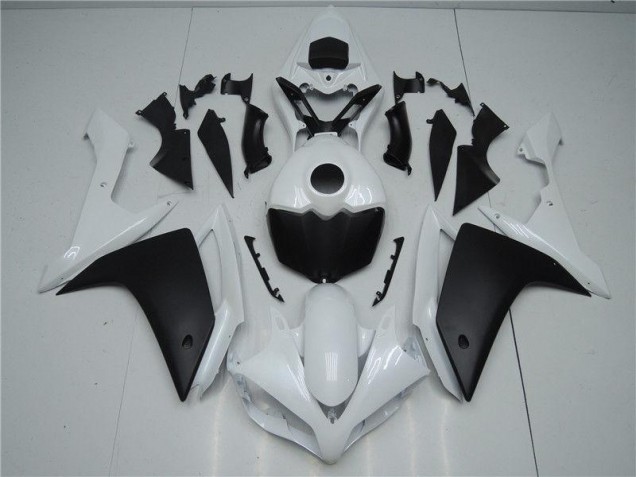 Blanco Negro Carenado Moto Yamaha R1 07-08