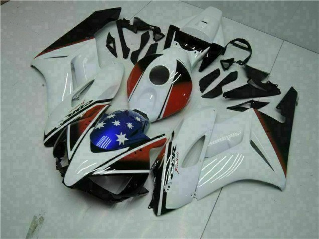 Blanco Negro Carrocería Motocicletas Honda CBR 1000 RR 04-05 Blanco Negro Carrocería Motocicletas Honda CBR 1000 RR 04-05