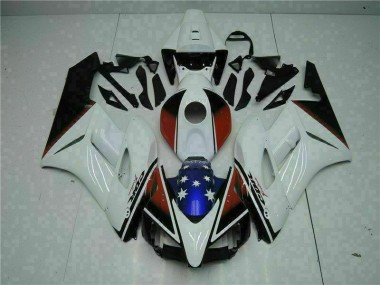 Blanco Negro Carrocería Motocicletas Honda CBR 1000 RR 04-05