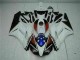 Blanco Negro Carrocería Motocicletas Honda CBR 1000 RR 04-05 Blanco Negro Carrocería Motocicletas Honda CBR 1000 RR 04-05
