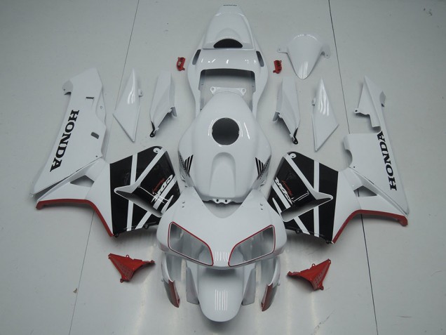 Blanco Negro Carrocería Motocicletas Honda CBR 600 RR 03-04 Blanco Negro Carrocería Motocicletas Honda CBR 600 RR 03-04