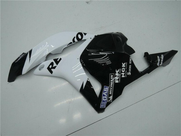 Blanco Negro Carrocería Motocicletas Honda CBR 600 RR 09-12 Blanco Negro Carrocería Motocicletas Honda CBR 600 RR 09-12