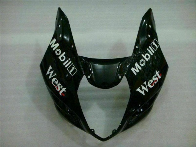 Blanco Negro Carrocería Motocicletas Suzuki GSXR 1000 K3 03-04