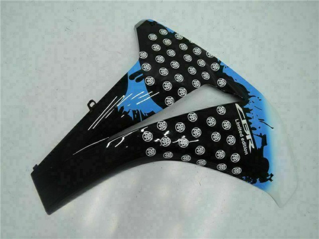 Blanco Negro Inyección Kit Carenado Moto Honda CBR 1000 RR 08-11 Blanco Negro Inyección Kit Carenado Moto Honda CBR 1000 RR 08-11