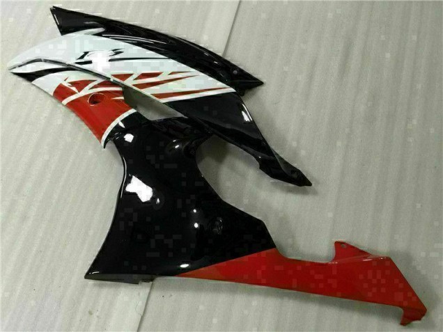 Blanco Negro Inyección Kit Carenado Moto Yamaha R6 08-16