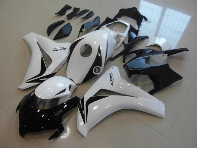 Blanco Negro Inyección Kits Carenado Moto Honda CBR 1000 RR 08-11 Blanco Negro Inyección Kits Carenado Moto Honda CBR 1000 RR 08-11