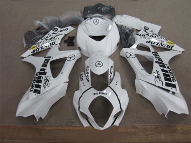Blanco Negro Jordan Carenado Moto Suzuki GSXR 1000 K7 07-08