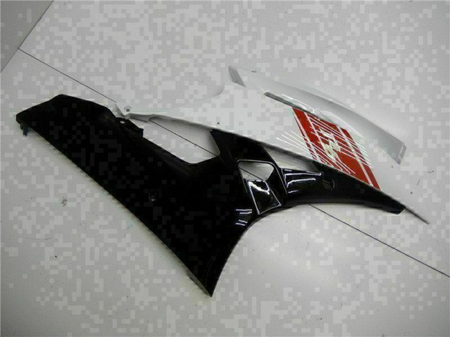 Blanco Negro Kit Carenado ABS Completo Yamaha R6 06-07