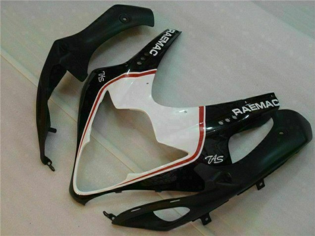 Blanco Negro Kit Carenado Moto Suzuki GSXR 1000 K5 05-06