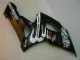Blanco Negro Kit Carenado Moto Suzuki GSXR 1000 K5 05-06