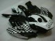 Blanco Negro Kit Completo Carenado Moto Honda CBR 1000 RR 04-05 Blanco Negro Kit Completo Carenado Moto Honda CBR 1000 RR 04-05