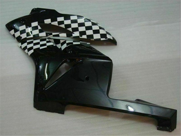 Blanco Negro Kit Completo Carenado Moto Honda CBR 1000 RR 04-05 Blanco Negro Kit Completo Carenado Moto Honda CBR 1000 RR 04-05