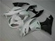 Blanco Negro Kits ABS Carenado Motocicleta Kawasaki ZX6R 09-12
