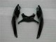 Blanco Negro Kits ABS Carenado Motocicleta Kawasaki ZX6R 09-12