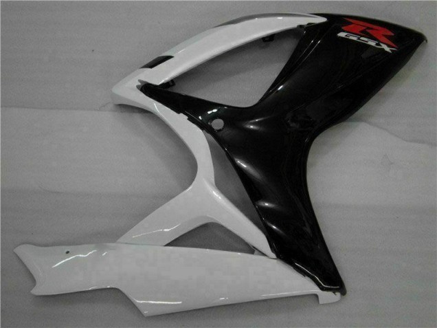 Blanco Negro Kits ABS Carenado Motocicleta Suzuki GSXR 600 / 750 K6 06-07 Blanco Negro Kits ABS Carenado Motocicleta Suzuki GSXR 600 / 750 K6 06-07
