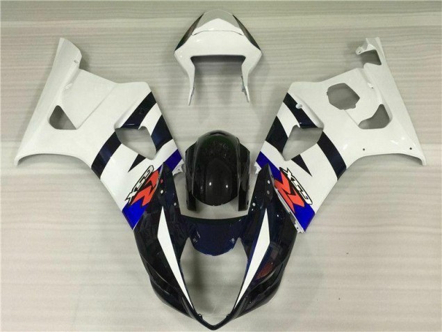 Blanco Negro Kits Carenado Moto Suzuki GSXR 1000 K3 03-04 Blanco Negro Kits Carenado Moto Suzuki GSXR 1000 K3 03-04