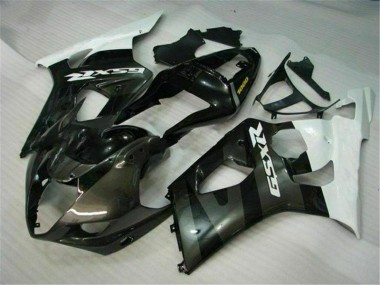 Blanco Negro Kits Completo Carenado Moto Suzuki GSXR 1000 K3 03-04