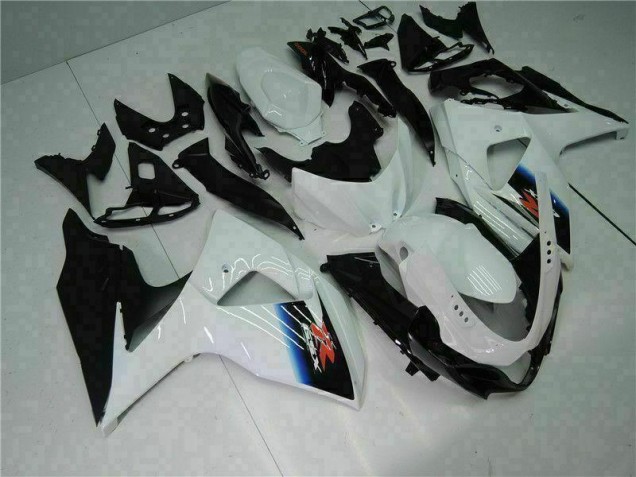 Blanco Negro Moto Plástica Suzuki GSXR 1000 K9 09-16