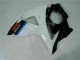 Blanco Negro Moto Plástica Suzuki GSXR 1000 K9 09-16