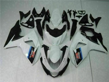 Blanco Negro Moto Plástica Suzuki GSXR 1000 K9 09-16