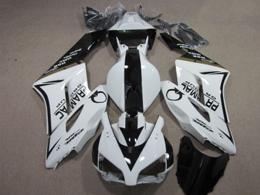 Blanco Negro PRAMAC Carenado Moto Honda CBR 1000 RR 04-05